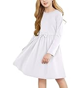 Arshiner Girls Maxi Dress Long Sleeve Long Dress Size 12