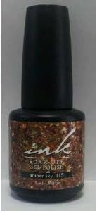 INK - Soak-off Gel Polish - Amber SKY #115 0.5 Oz