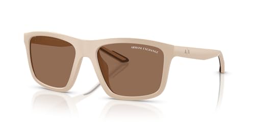 Image of Armani Exchange mens Ax4149su Universal Fit Square Sunglasses