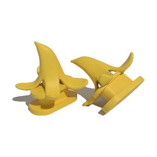 One Pair Shark Slides Fins Replacement Accessories, Shark Slides Fins Fire, Funny Shark Slipper Fins DIY Accessories