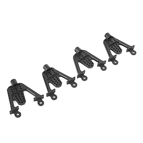 Tours d'amortisseurs réglables SCX10 métal noir support multi-trous RC
