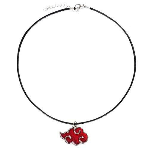 Preisvergleich Produktbild CoolChange Halskette mit roter Akatsuki Wolke