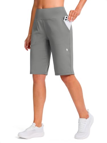 Image of SANTINY 14 inch /12 inch Long Shorts for Women