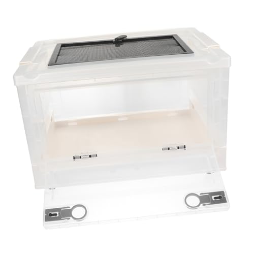 Toddmomy 1セット折りたたみ式刺?飼育箱 小動物用プラスチックハウス保温