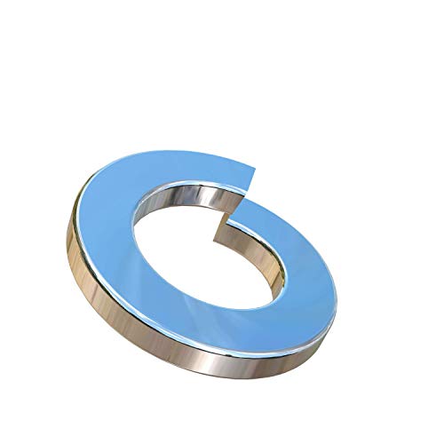 Allied Titanium 0008137, (Pack of 20) M5 Titanium Lock Washer, Grade 5 (Ti-6Al-4V)