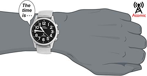 English Atomic Jumbo Size (43Mm /1.75In) Talking Watch With Loud Alarm Clock For Visually Impaired, Elderly Person By 5 Senses :1523 #TOP2