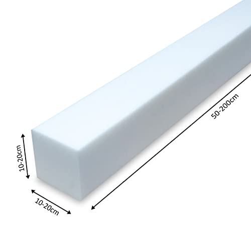 Rallonge Matelas Mousse 10x20x140 Certifiée OEKO-TEX TULENA