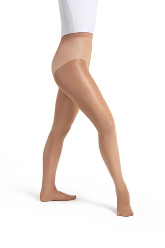 Capezio Women's Ultra Shimmery Tight,Suntan,Medium