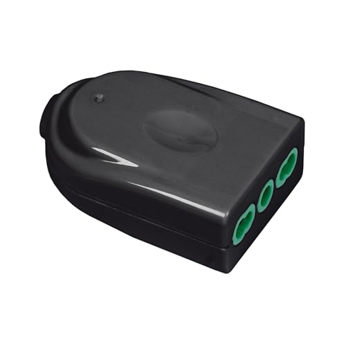 FANTON Presa Bipasso Italiana 16A EASY, 2P+T, Nero, Termoplastica, CE IMQ