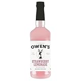 Owen’s Craft Mixers Live Nation Exclusive Strawberry Lemonade 1 Pack | Handcrafted in USA | Premium Ingredients | Vegan & Gluten-Free Soda Mocktail & Cocktail Mixer