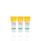 WELEDA Kinder-Zahngel (3 x 50 ml), Bio Zahnpasta, Vegan, Fluoridfrei, Naturkosmetik