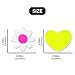 LINYUEARUI 10 Pieces of Tennis Racket Shock absorbers, Silicone Shock absorbers, Stability Enhancers, Tennis Accessories, Tennis Racket Sports, Tennis Racket Flower Silicone Shock Absorber Tools