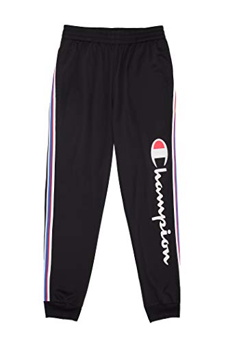 Champion Heritage Boys Iconic Track Pants | Athletic Jogger Pant | Kids Sweatpants  (Small, Black) #TOP4