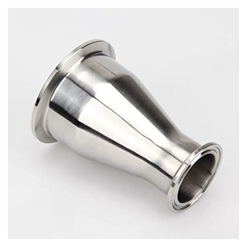 Reductor Tri Clamp de acero inoxidable SS304 con conector de virola para tubería 6