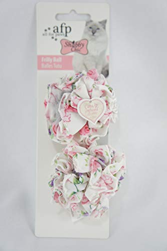 AFP Brinquedo para Gatos Cat Nip Frilly Ball AFP para Gatos