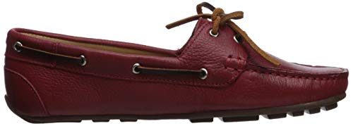 Image of Driver Club USA Women's Womens Genuine Leather Made in Brazil Daytona Beach Boat Shoe