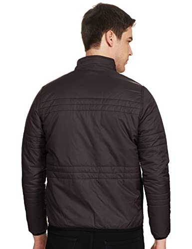 Image of Spykar Polyester Blend Men's Standard Length A-Line Coat
