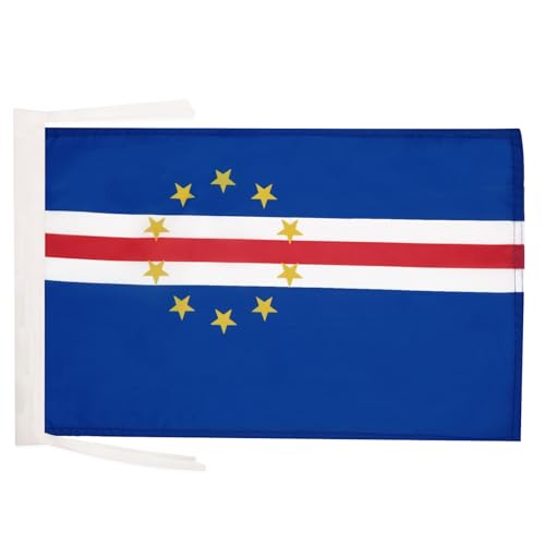 AZ FLAG Cape Verde Flag 18 x 12 cords - Cape Verdean SMALL flags 30 x 45cm - Banner 18x12 in