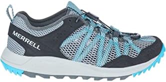 Merrell womens Wildwood Aerosport Water Shoe, Monument, 10.5 US | Image 1