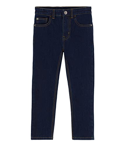 Petit Bateau Jungen Hose, Blau Denim Brut, 6 Jahre