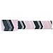 Wrapables Block Motif Japanese Washi Masking Tape, Navy & Pink Arrow