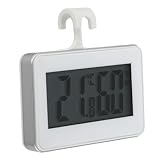 FELTECHELECTR Termómetro E Higrómetro Mini para Refrigerador y Congelador, Medidor Digital de Temperatura y Humedad Preciso, Imán para Uso en Interior y Almacenamiento Frío, Color