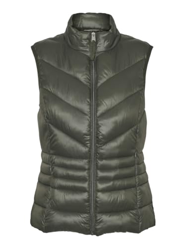 Veste VERO MODA Vmsorayasiv short waistcoat sans manches pour femme
