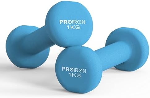 PROIRON haltere en Neoprene,Haltères,1KG,1,5KG,2KG,3KG,4KG,5KG,6K...
