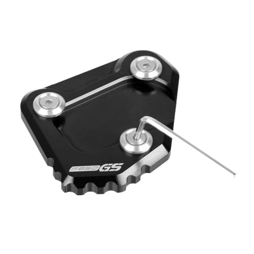 Support béquille latérale F850GS Adventure élargisseur plaque CNC gris