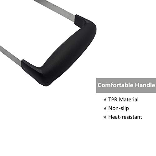 Foto von Yolococa Küchenstampfer Kartoffel Stampfer Edelstahl Kartoffelpresse für Gemüse und Früchte