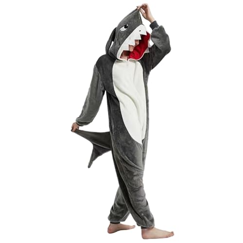 Pyjama requin doux fini les déguisements d'Halloween inconfortables