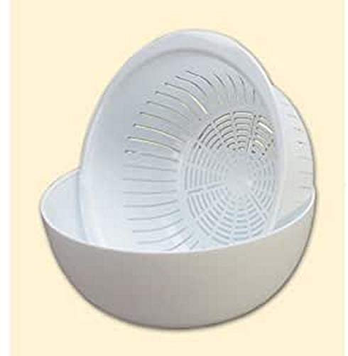 Denox - 1 Escurridor Set Bol 28 cm., color blanco, 11050.050