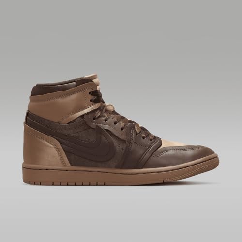 Jordan Air 1 High Method of Make Women's Shoes (FZ8779-200, Archaeo Brown/Cacao Wow/Baroque Brown/Earth) Size 7