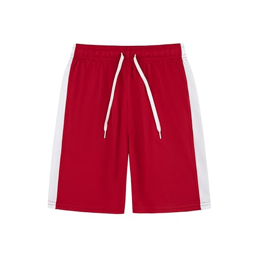 DANI CHINS Boys Loose Athletic Quick Dry Shorts Active Performance Mesh Shorts2