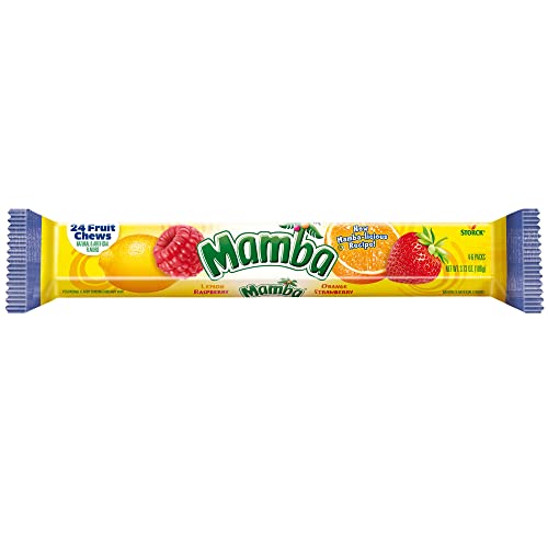 Mamba Fruit Chews Dulces, 3.73 oz, 24 Piezas miniatura 2
