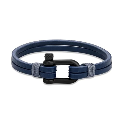 Bracelet cuir double couche parfait pour affirmer votre style quotidien