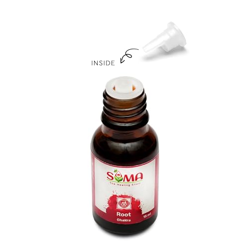 Image of Root Chakra Oil | Blends of Pure Essentials Oils Ideal for Calming Effects, | 15 ml | Aroma Oil & Seven Chakra Oils | Best for Aromatherapy & Meditation | Pack of 1