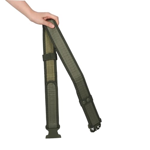 2pcs Students Boys Canvas Belt Plastic Buckle Outdoor Tactical Webbing Belt for Training Camping Work3