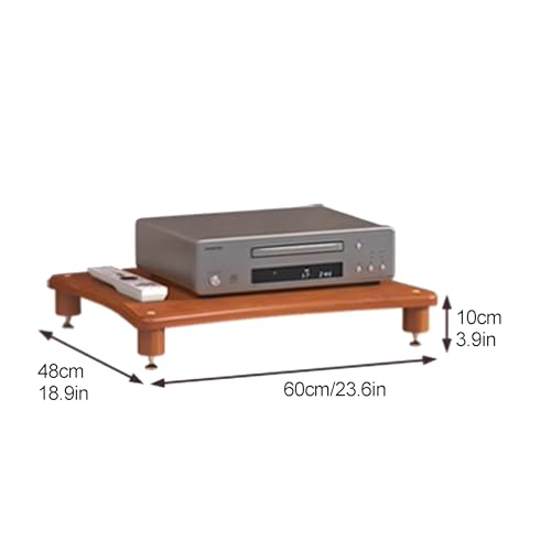 Support multimédia AV réglable avec étagère de console de jeux vidéo