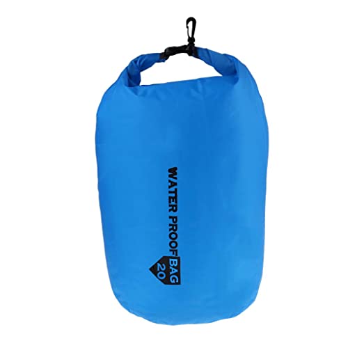 Sacca impermeabile per campeggio rafting kayak 10 l chiaro 20l 20 l come descrizione verde blu