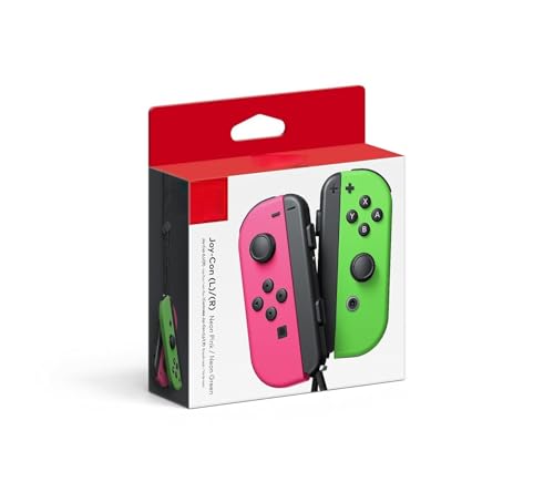 Image of KingBoo Joy-Con Controller Compatible for Nintendo Switch (NeonPink&Green)