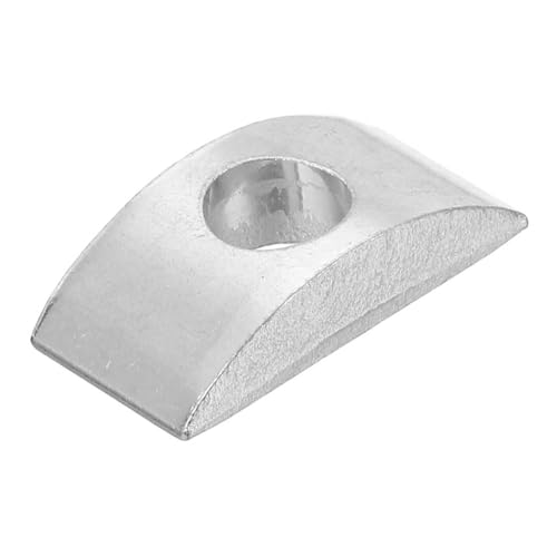 Durlo 20 Stück M8 Halbmondmuttern Unterlegscheiben, Massive Halbmonddichtung Aus Reinem Eisen, Anschlussstücke