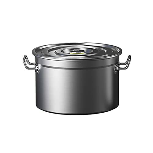 Ollas de acero inoxidable para uso doméstico de gran capacidad 50 x 29 cm y 58L