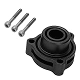 WIKIBB Blow Off Valve Adapter BOV Adapter Compatible with Ford Ecoboost Bronco Explorer ST Ranger2.3L 2.7L 3.0L - Black