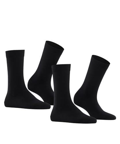 Image of FALKE Women's Happy Cotton Socks, 2 Pairs