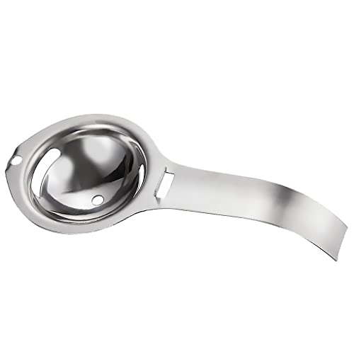 304 Stainless Steel Egg Separator, Egg White Yolk Filter Separator, Kitchen Gadget Cooking Tool Hook Design Egg Sieve #TOP1
