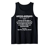 Dieses lustige Mezzo-Sopran-Definition-Design ist ideal für alle Sänger im Chor, Musik und Orchester. Du singst und rockst die Noten zusammen in Harmonie? Die anderen Sänger, Musiker oder Sänger in Ihrem Quartett, Quintett oder Sextett werden es lieben!