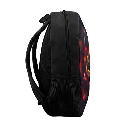 Mochila escolar de viaje con diseño impreso en 3D para el día a día 3