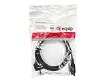 equip e'quip kabel sieciowy Euro do notebooków kabel sieciowy Euro/wtyczka - CB-3 / gniazdo 1,8 m czarny