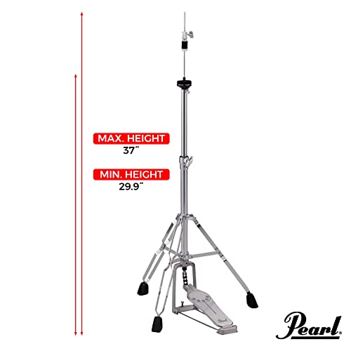 Pearl H830 Hi-Hat Stand, Demonator Style Long Footboard And Swivel Legs #TOP2